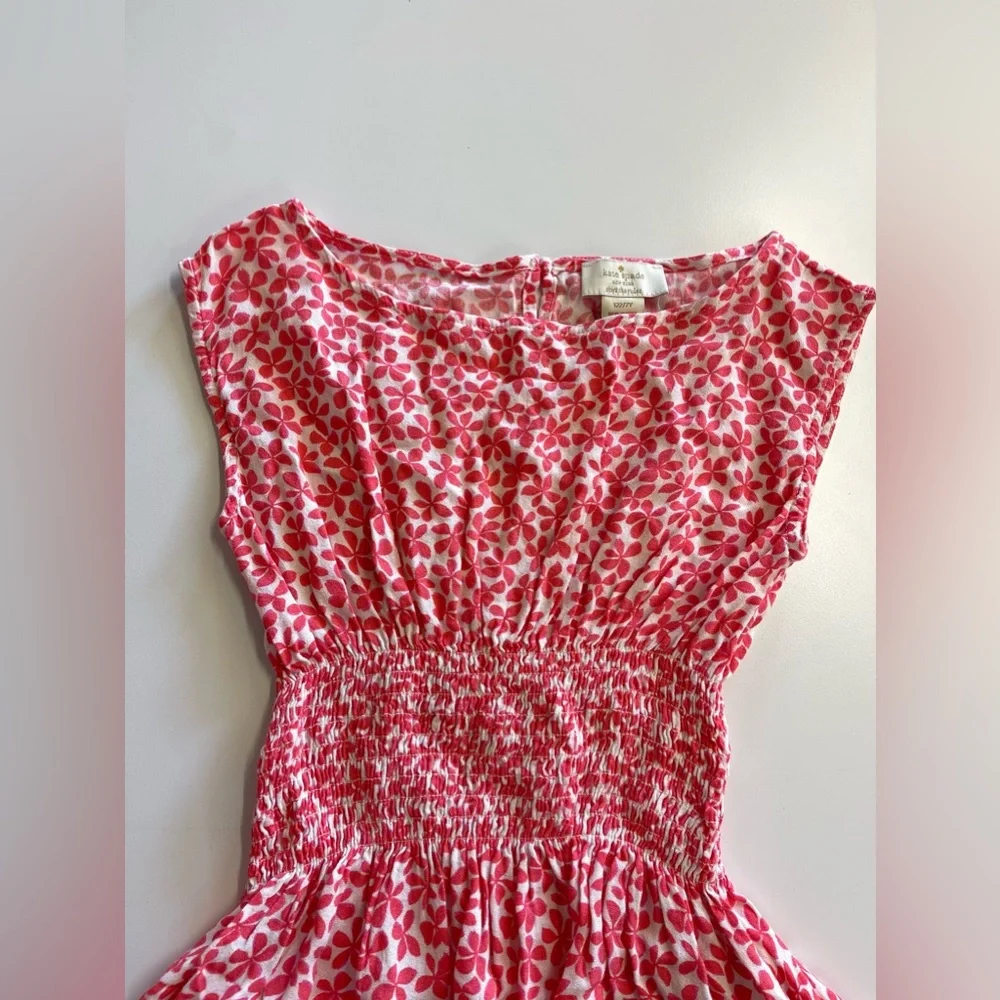 Kate Spade Girl’s / Children’s Pink Floral dress  7Y‎